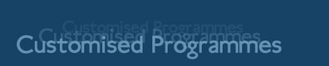 Customised Programmes Page Title